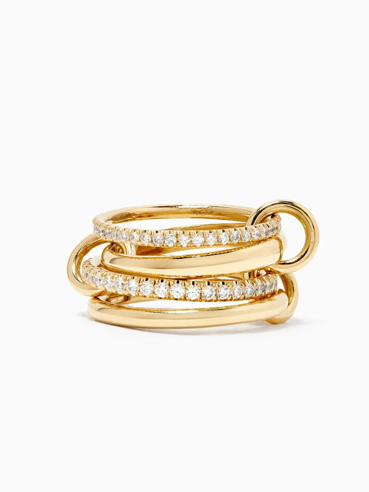 Multi-Layer Zircon Ring | 925 Sterling Silver