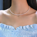 Classic Pearl Necklace | 8mm Single-Strand Choker