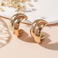 Star Zircon Hoop Earrings | Stainless Steel Multi-Style