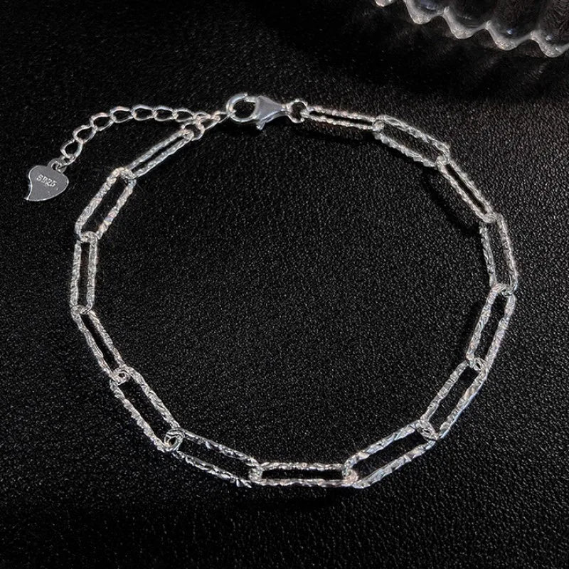 CZ Rhinestone Adjustable Chain Bracelet | 18K Gold-Plated