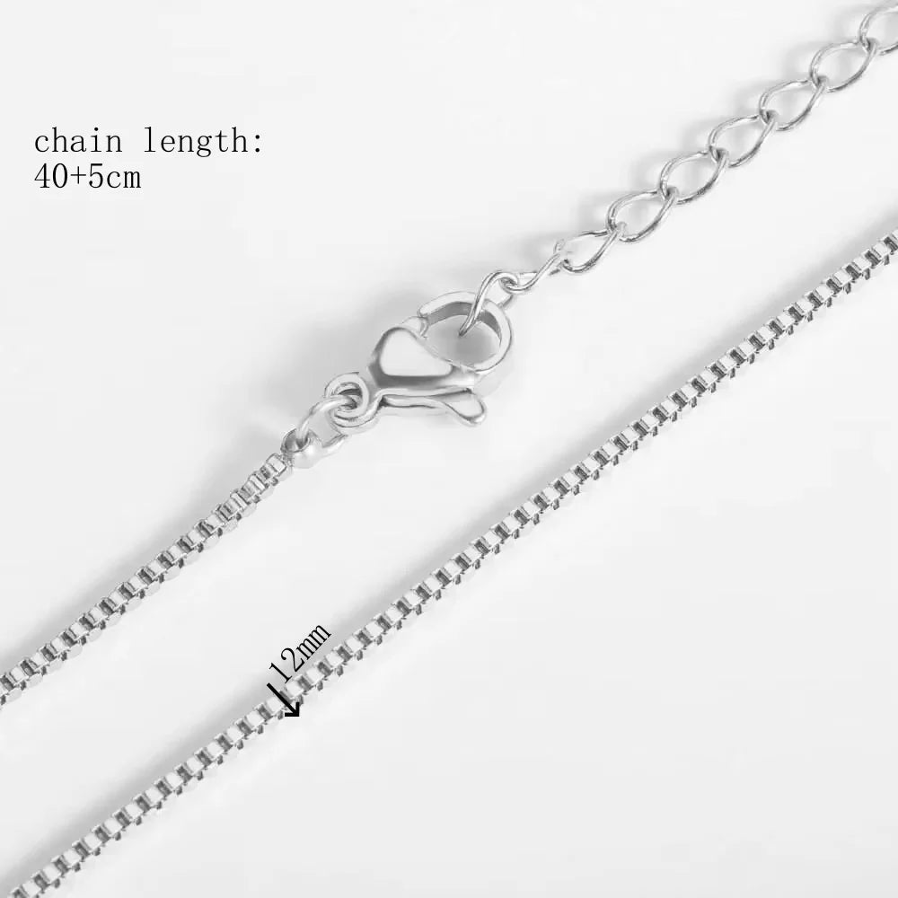 Gold & Silver Stainless Steel Chain Necklace | 45cm