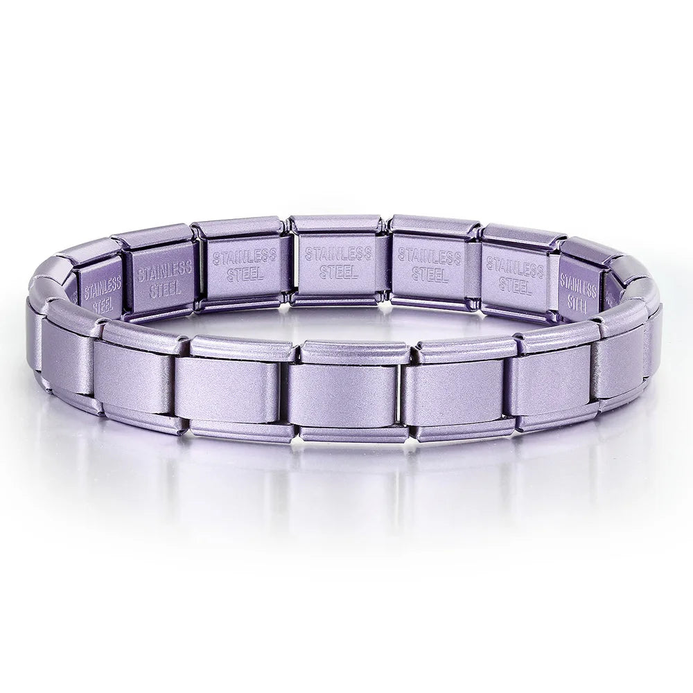 Italian Charm Link Bracelet | Stainless Steel