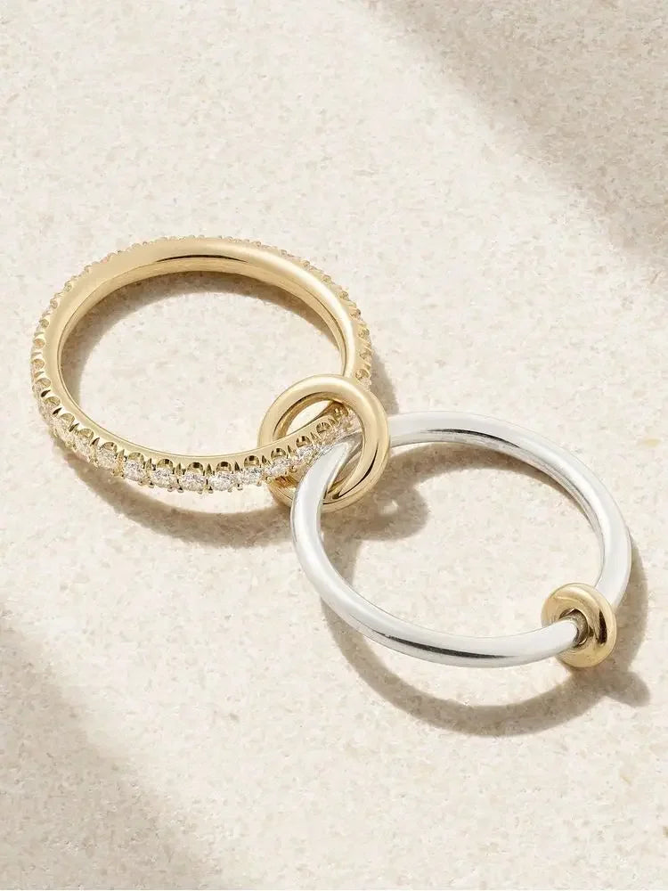 Multi-Layer Zircon Ring | 925 Sterling Silver