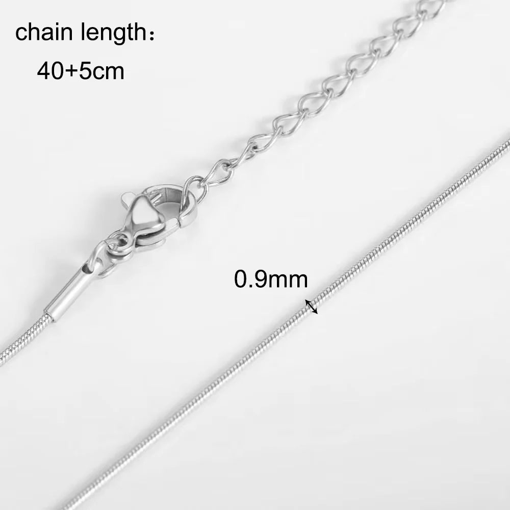 Gold & Silver Stainless Steel Chain Necklace | 45cm