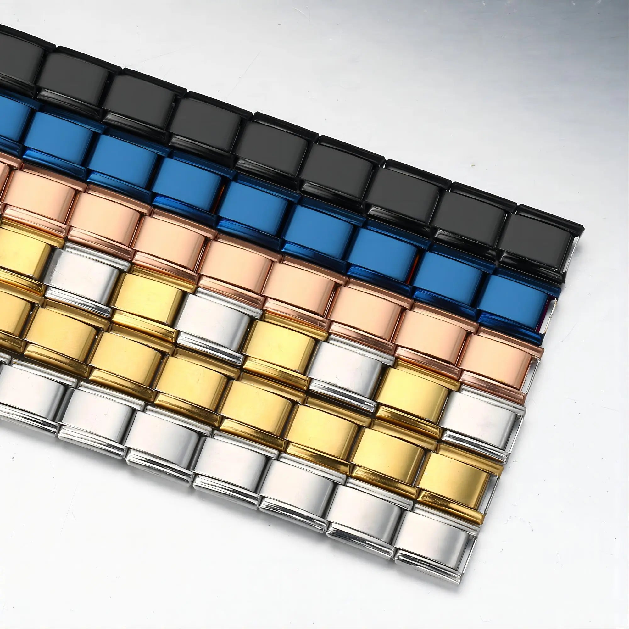 Italian Charm Link Bracelet | Stainless Steel
