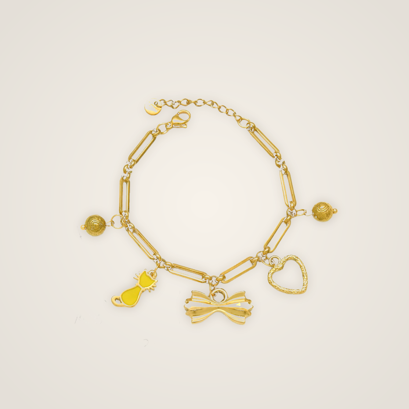 bow charm bracelet variant