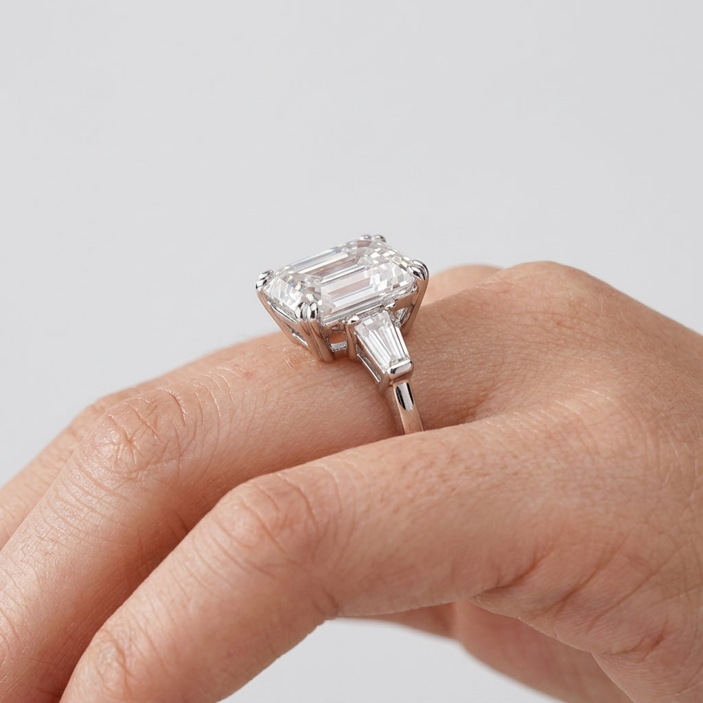 Engagement Ring — Macro Profile Detail | Generated by Modelize